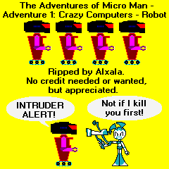 The Adventures of Micro Man - Adventure 1: Crazy Computers - Robot