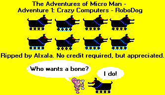 The Adventures of Micro Man - Adventure 1: Crazy Computers - RoboDog