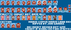 Super Mario Land DX (Hack) - Mario (v2.0)