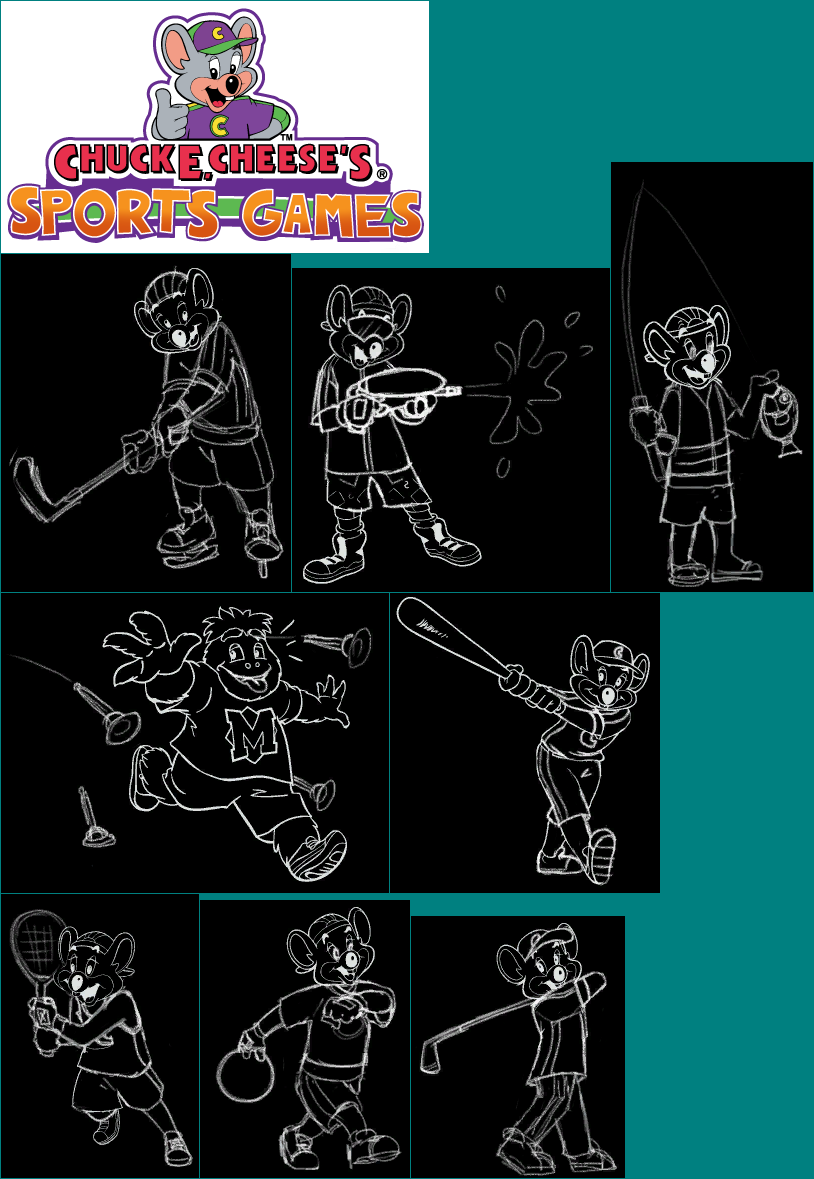 Chuck E. Cheese's Sports Games - Credits