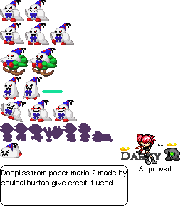 Paper Mario Customs - Doopliss