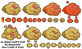 Paper Mario Customs - Huff 'n' Puff