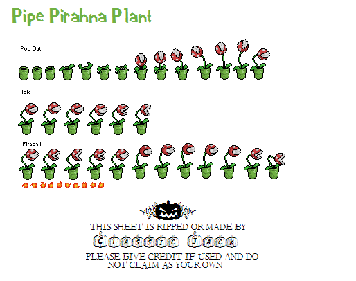 Mario Customs - Piranha Plant