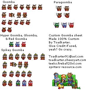 Mario Customs - Goomba