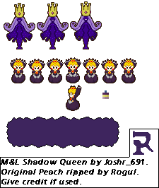 Paper Mario Customs - Shadow Queen
