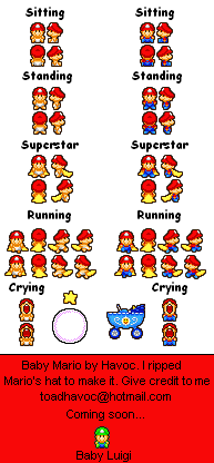 Baby Mario (Mario & Luigi: Superstar Saga-Style)