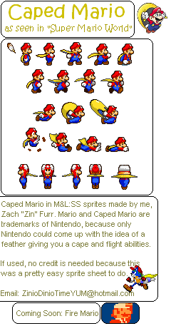 Cape Mario (Mario & Luigi: Superstar Saga-Style)