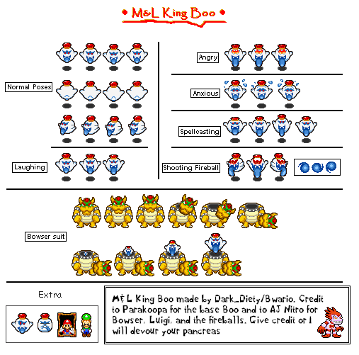 King Boo (Mario & Luigi: Superstar Saga-Style)