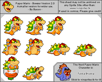 Paper Mario Customs - Bowser