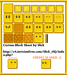Mario Customs - Blocks