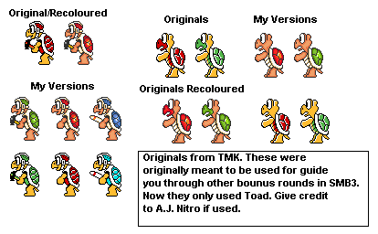 Mario Customs - Unused Hosts