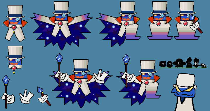 Paper Mario Customs - Count Bleck