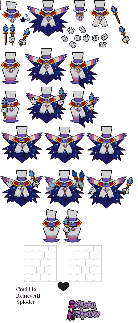 Paper Mario Customs - Count Bleck