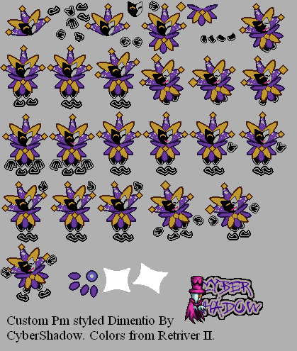 Dimentio (Paper Mario N64-Style)