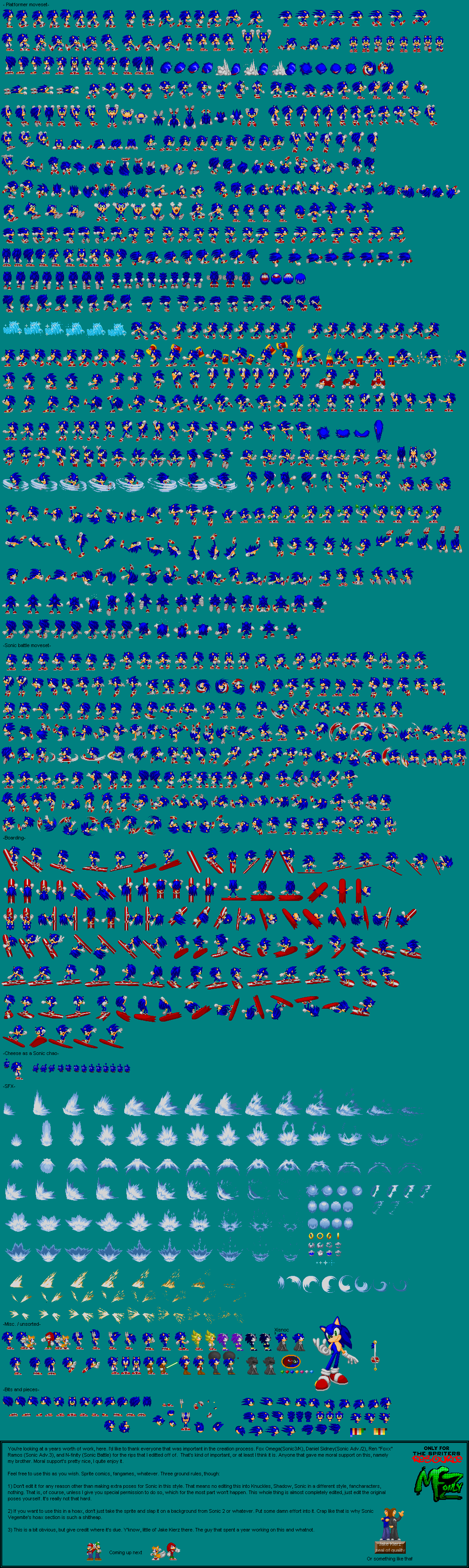 sonic 1 rigged sprites sonic 1 rigged sprites