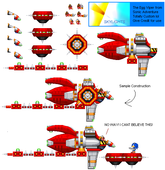 Sonic the Hedgehog Customs - Egg Viper