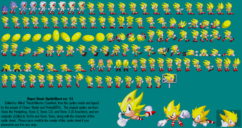 Super Sonic (Sonic 3-Style, Expanded)