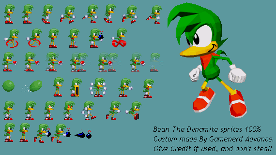 Sonic the Hedgehog Customs - Bean