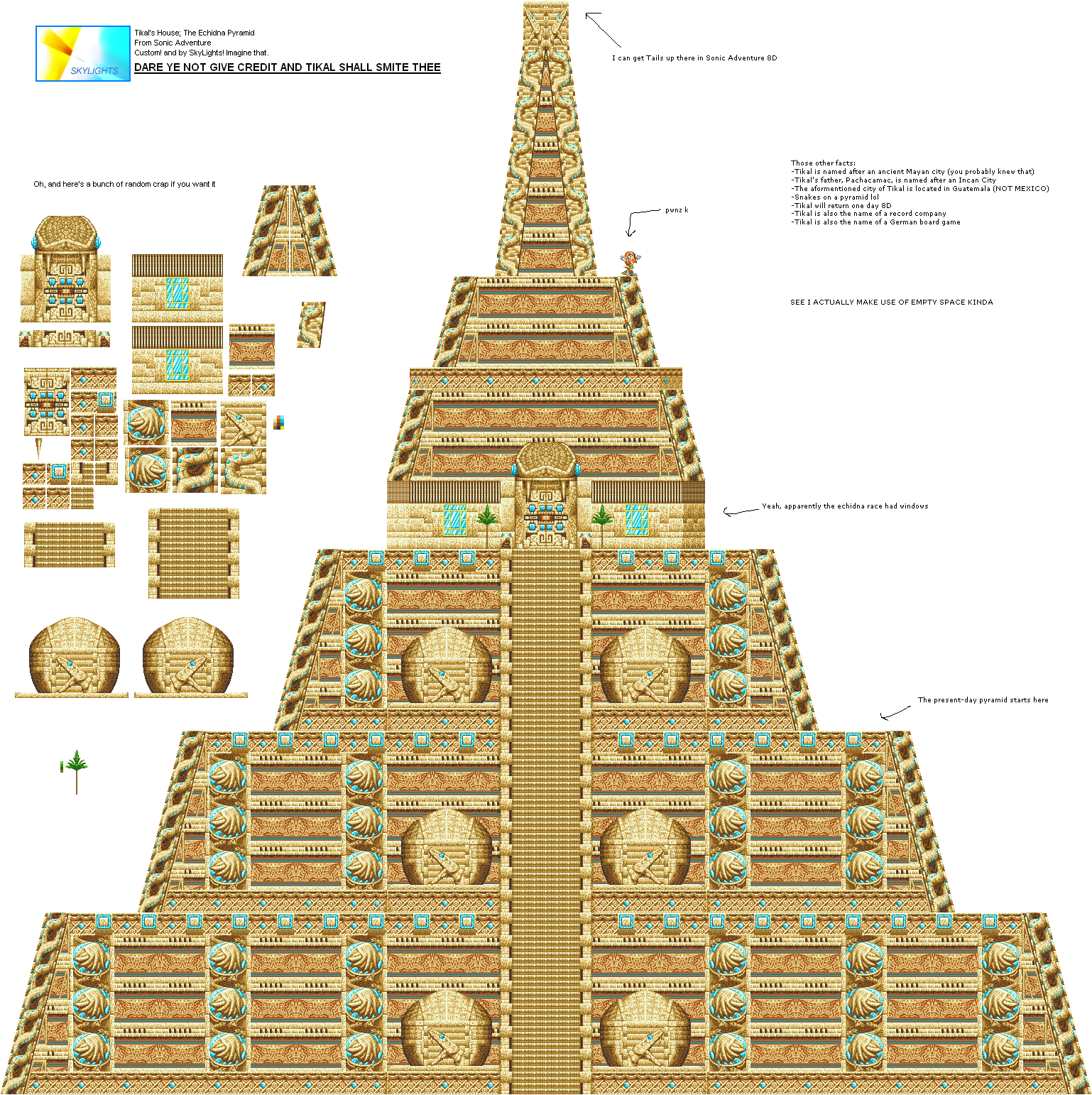 Echidna Pyramid (Sonic Genesis-Style)