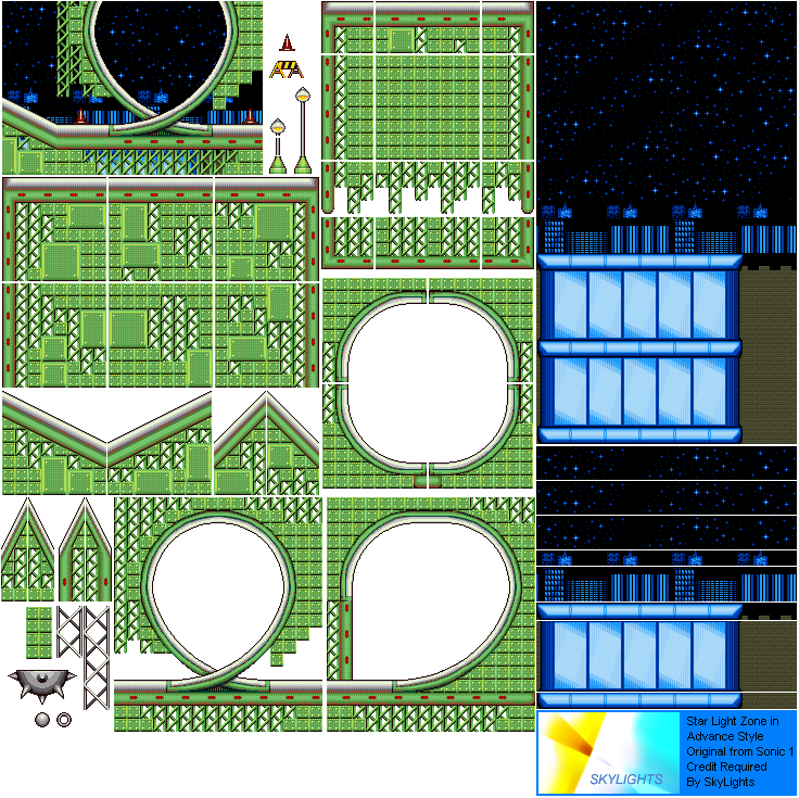 Sonic the Hedgehog Customs - Star Light Zone