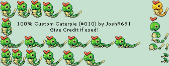 Pokémon Generation 1 Customs - #010 Caterpie