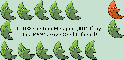 Pokémon Generation 1 Customs - #011 Metapod