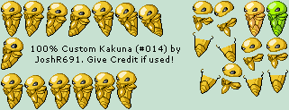 Pokémon Generation 1 Customs - #014 Kakuna