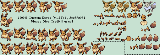 Pokémon Generation 1 Customs - #133 Eevee