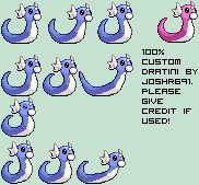 Pokémon Generation 1 Customs - #147 Dratini