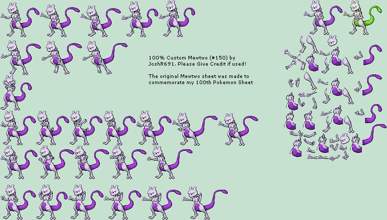 Pokémon Generation 1 Customs - #150 Mewtwo