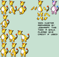 Pokémon Generation 2 Customs - #181 Ampharos