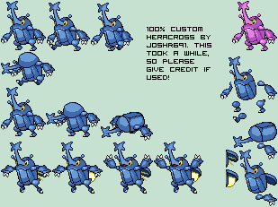 Pokémon Generation 2 Customs - #214 Heracross