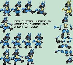 Pokémon Customs - #448 Lucario