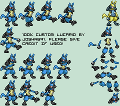 #448 Lucario