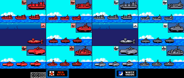 Game Boy Wars 3 (JPN) - Sea Units