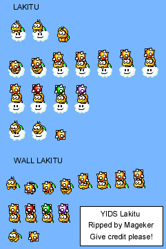 Yoshi's Island DS - Lakitu