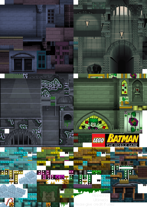 LEGO Batman: The Mobile Game - Tiles and Textures