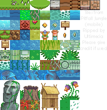 Pitfall Jungle - Tiles