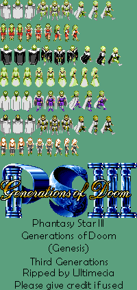 Phantasy Star 3: Generations of Doom - 3rd Generation