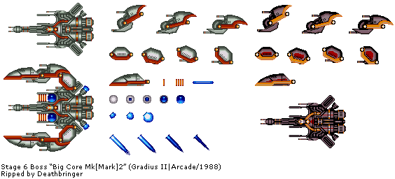 Gradius II / Vulcan Venture - Big Core Mk2