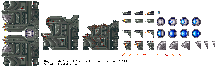 Gradius II / Vulcan Venture - Demos