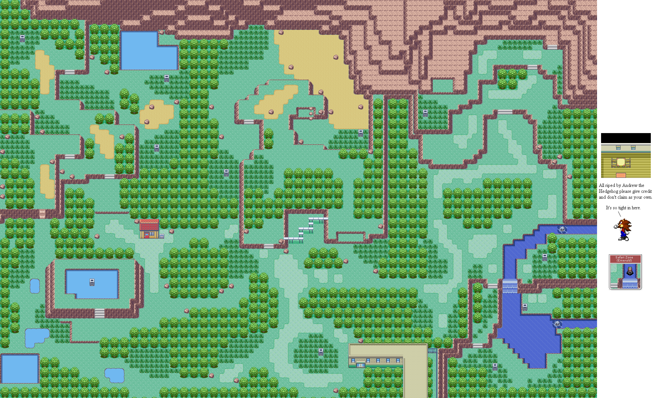 safari pokemon in emerald