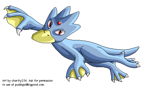 #055 Golduck (Pixel Art)