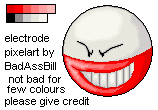 Pokémon Generation 1 Customs - #101 Electrode (Pixel Art)