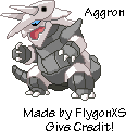 Pokémon Customs - #306 Aggron