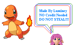 #004 Charmander (Pixel Art)