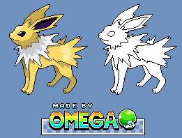 #135 Jolteon (Pixel Art)