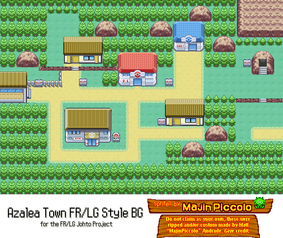 Pokémon Generation 2 Customs - Azalea Town