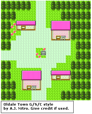 Pokémon Customs - Oldale Town