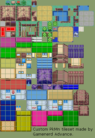 Pokémon Customs - Tilesets